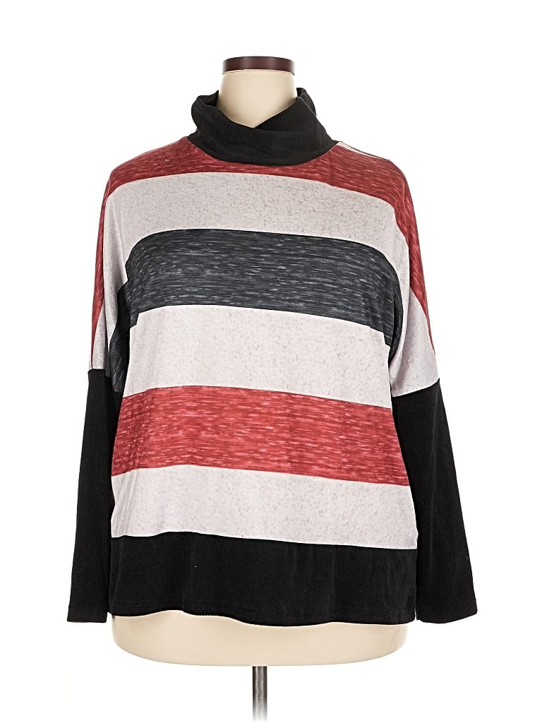 Pre-owned Unbranded Turtleneck Sweater In Brown