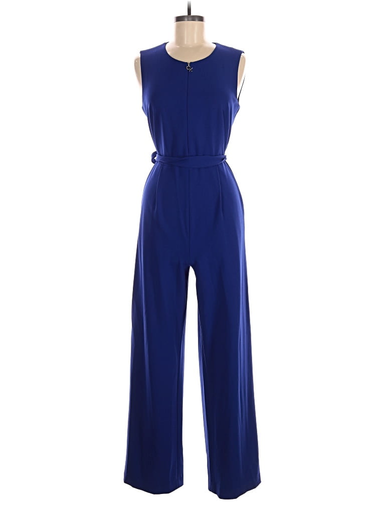 Pre-owned Calvin Klein Jumpsuit In Blue