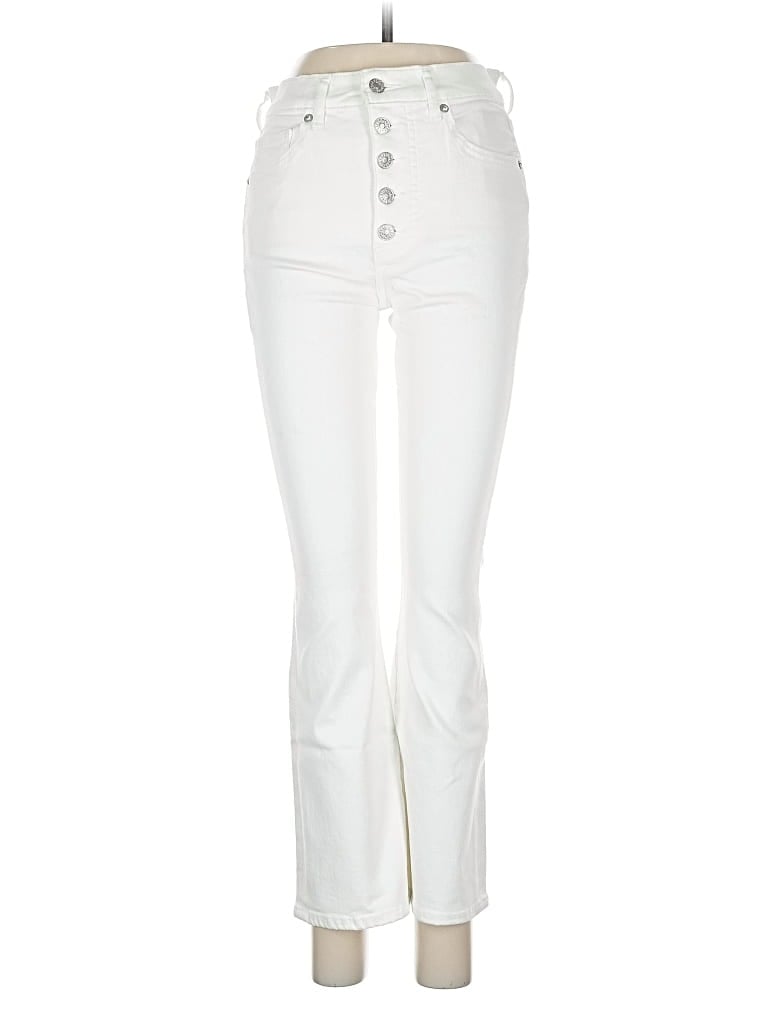 Pre-owned Express Jeans In White