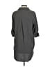Side Stitch 100% Lyocell Gray 3/4 Sleeve Button-Down Shirt Size XS - photo 2