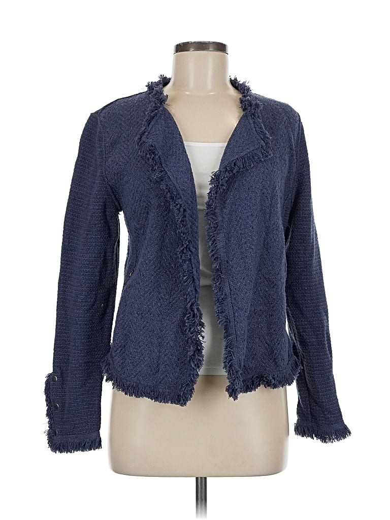 NIC + ZOE Pre-owned Cardigan Sweater In Blue