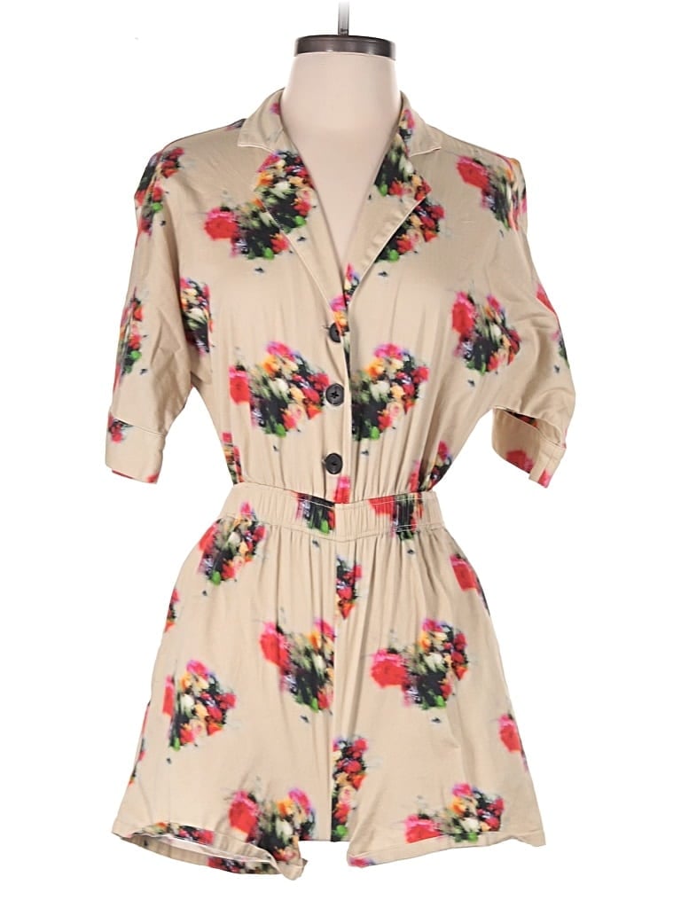 ADAM LIPPES COLLECTIVE Pre-owned Romper In Brown