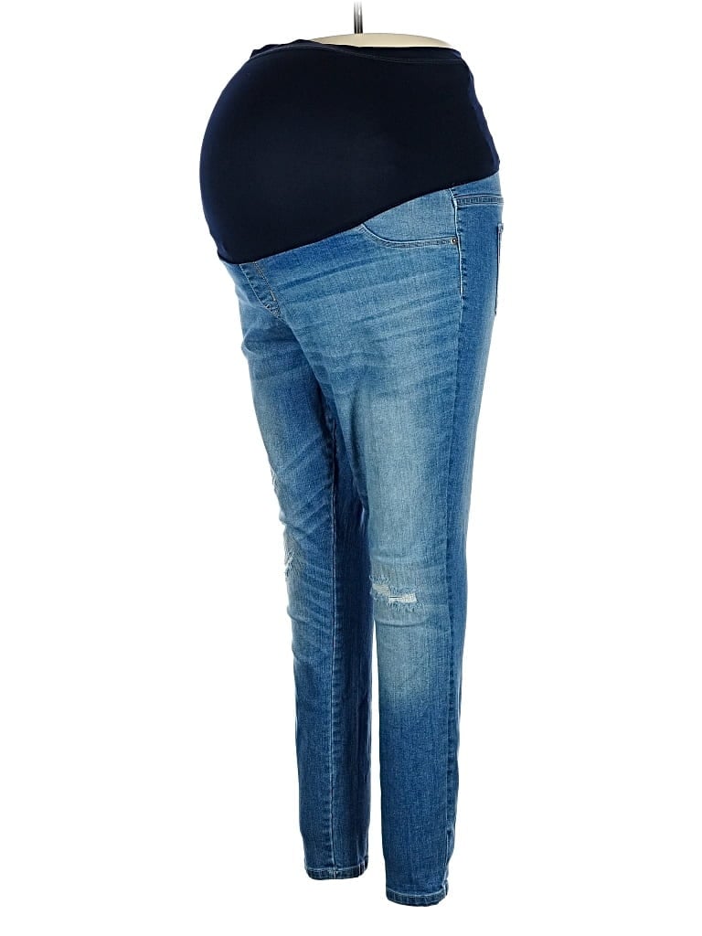 Pre-owned Liz Lange Maternity Jeans In Blue