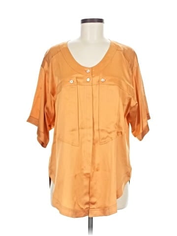 Escada by Margaretha Ley Short Sleeve Blouse (view 1)
