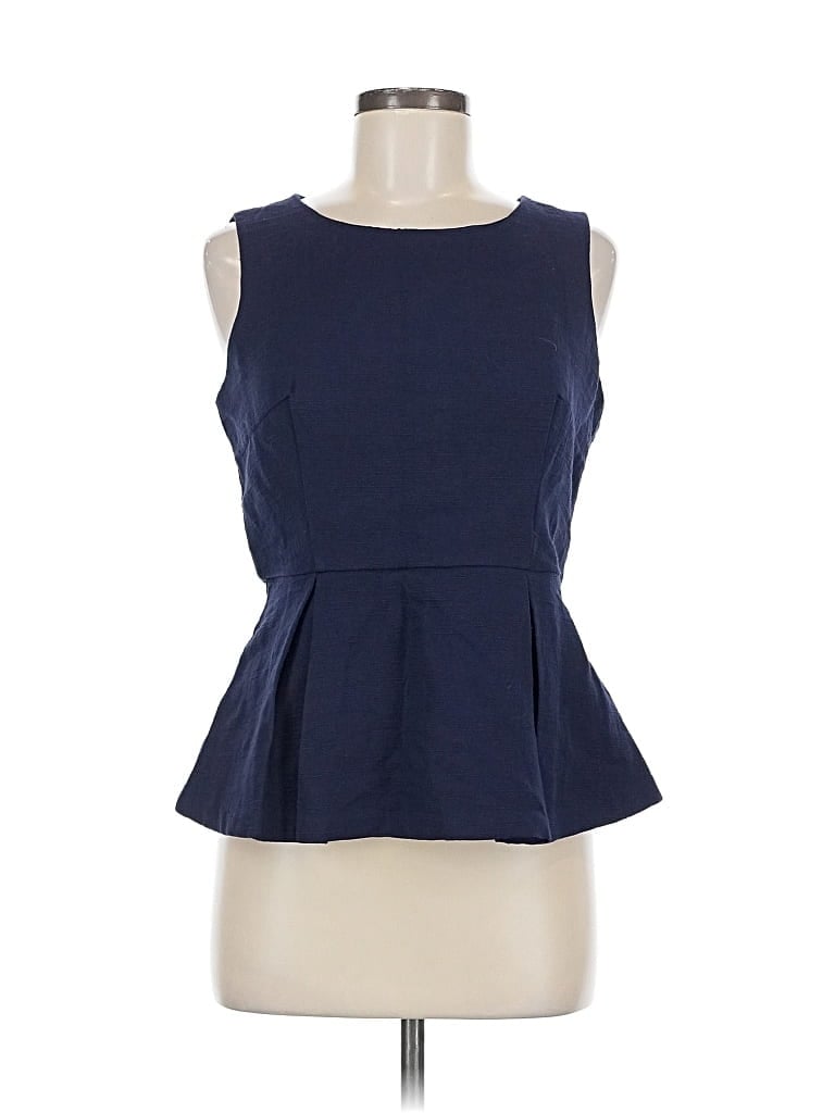 BANANA REPUBLIC Pre-owned Sleeveless Blouse In Blue