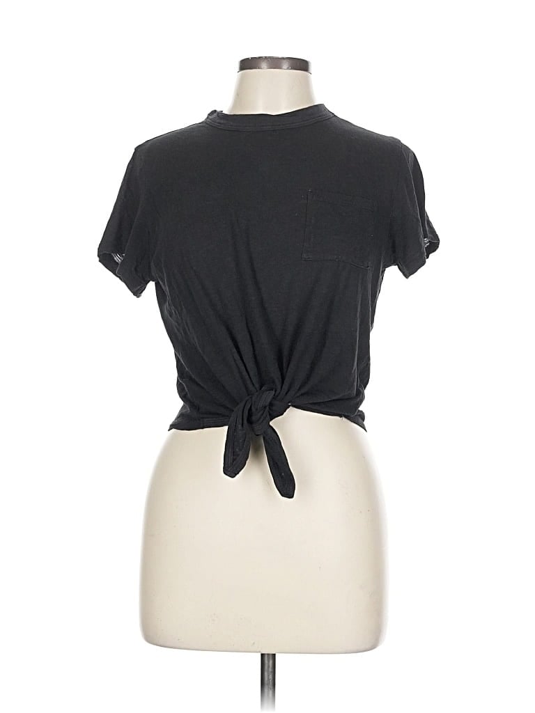 Pre-owned Olivaceous Short Sleeve T-shirt In Black