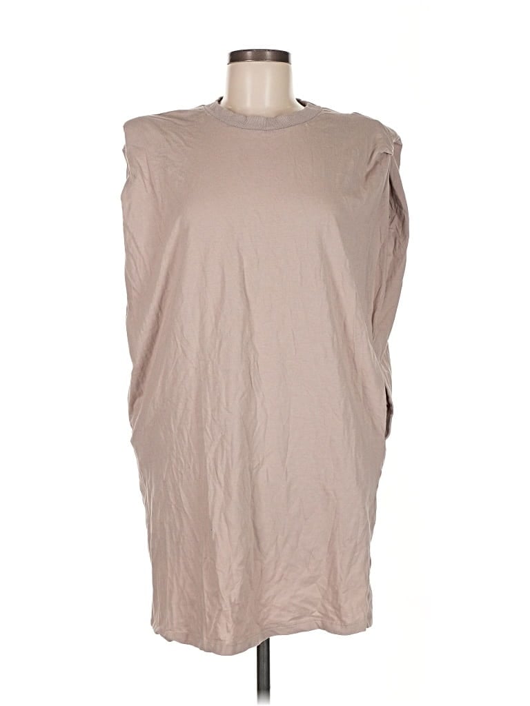 Pre-owned Sugar Lips Casual Dress In Brown