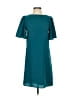 Gianni Bini Solid Teal Casual Dress Size XS - photo 1