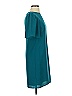 Gianni Bini Solid Teal Casual Dress Size XS - photo 4