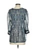 Joie 100% Silk Silver 3/4 Sleeve Silk Top Size XS - photo 2