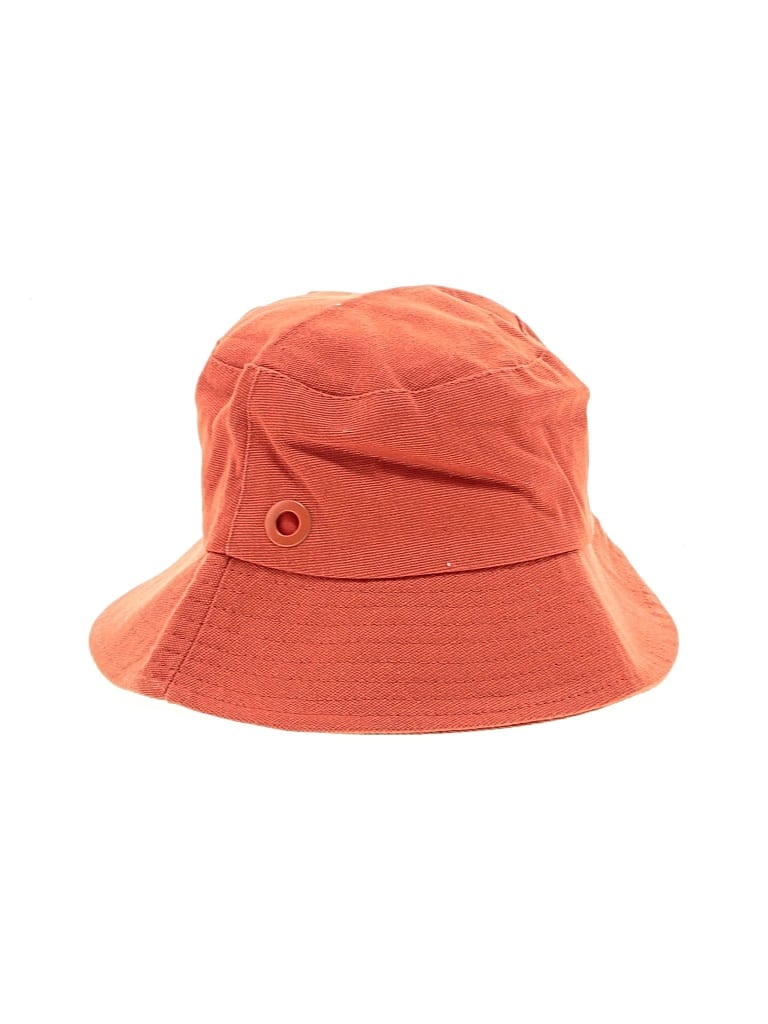 Pre-owned Mng Sun Hat In Orange