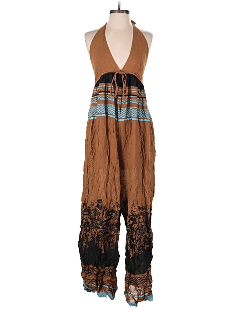 Pre-owned Free People Jumpsuit In Brown