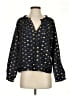 Point Sur Black Long Sleeve Blouse Size S - photo 1