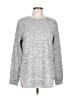 Unbranded 100% Polyester Silver Pullover Sweater Size L - photo 1
