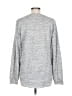 Unbranded 100% Polyester Silver Pullover Sweater Size L - photo 2