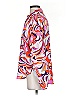 Express 100% Polyester Print Orange Long Sleeve Blouse Size XS - photo 5