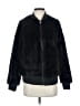 Steve Madden 100% Polyester Solid Black Faux Fur Jacket Size S - photo 1
