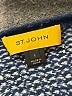 St. John Blue Wool Pullover Sweater Size L - photo 6