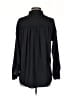 Express 100% Polyester Solid Black Long Sleeve Blouse Size XS - photo 2