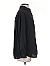 Express 100% Polyester Solid Black Long Sleeve Blouse Size XS - photo 4