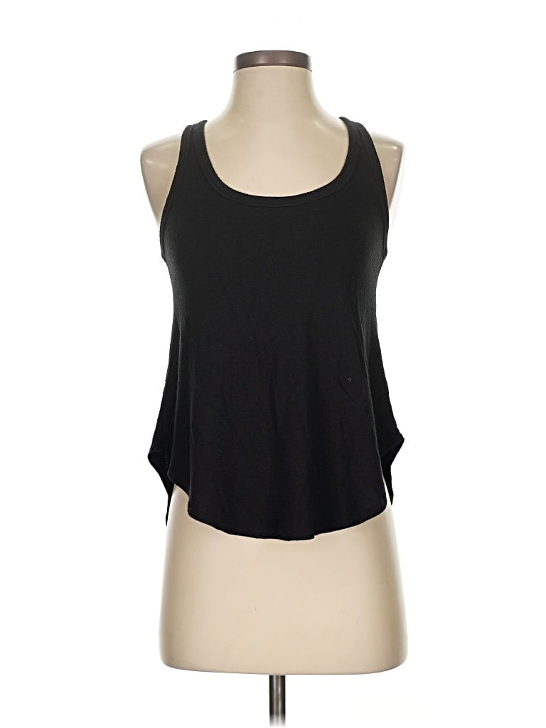 Pre-owned Wilfred Free Tank Top Black Halter Neckline Tops