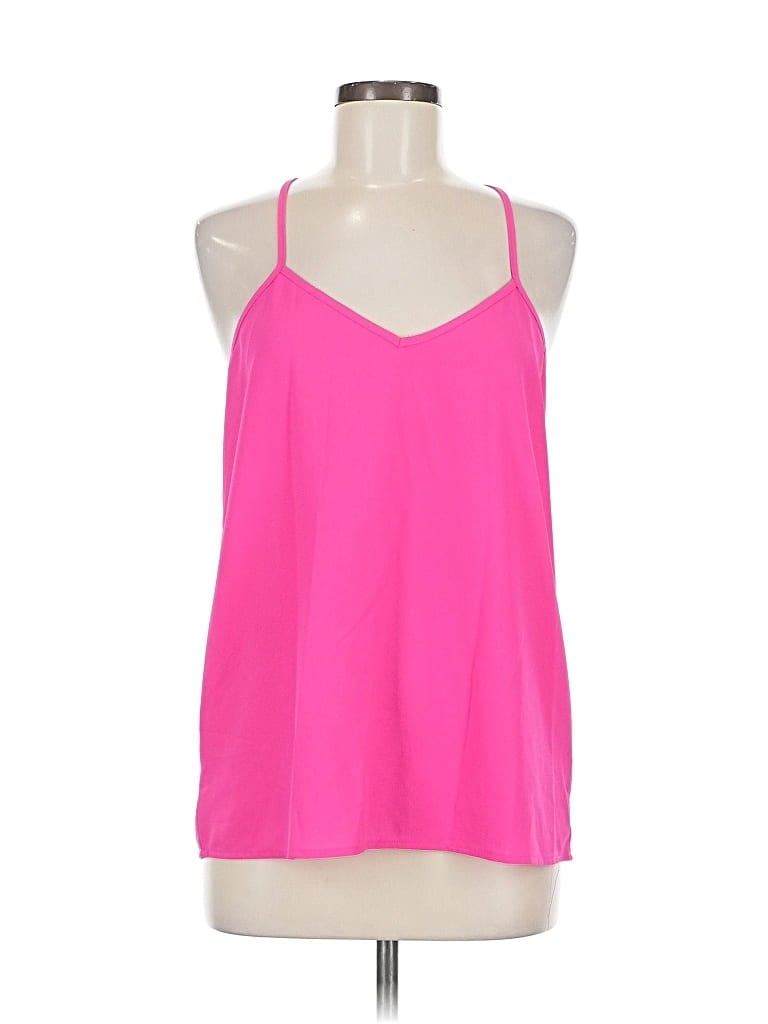 Pre-owned Paper Crane Sleeveless Blouse In Pink