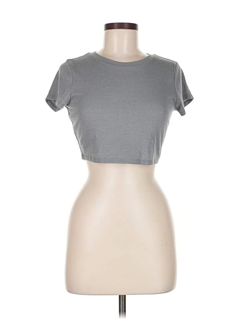 Pre-owned Lily Rose Short Sleeve T-shirt In Gray