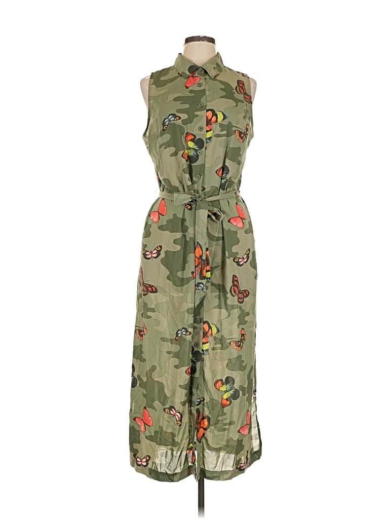 Pre-owned G By Giuliana Rancic Casual Dress In Green