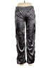 Nanette Lepore Metallic Silver Casual Pants Size L - photo 1