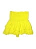 Blue Life 100% Rayon Solid Yellow Skort Size S - photo 2