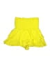 Blue Life 100% Rayon Solid Yellow Skort Size S - photo 1