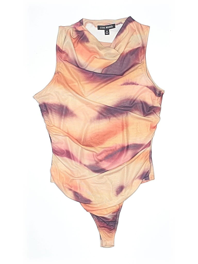 Pre-owned Steve Madden Bodysuit In Orange