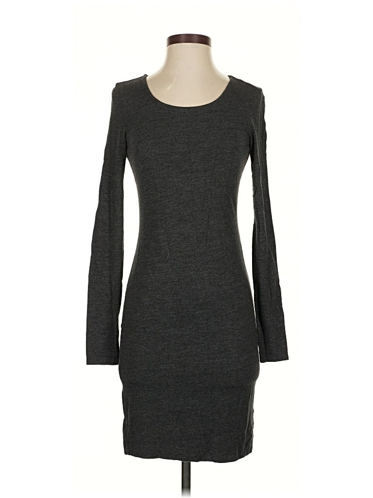 H&M Pre-owned Casual Dress In Gray