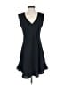 J.Crew 100% Polyester Solid Black Casual Dress Size 4 - photo 1
