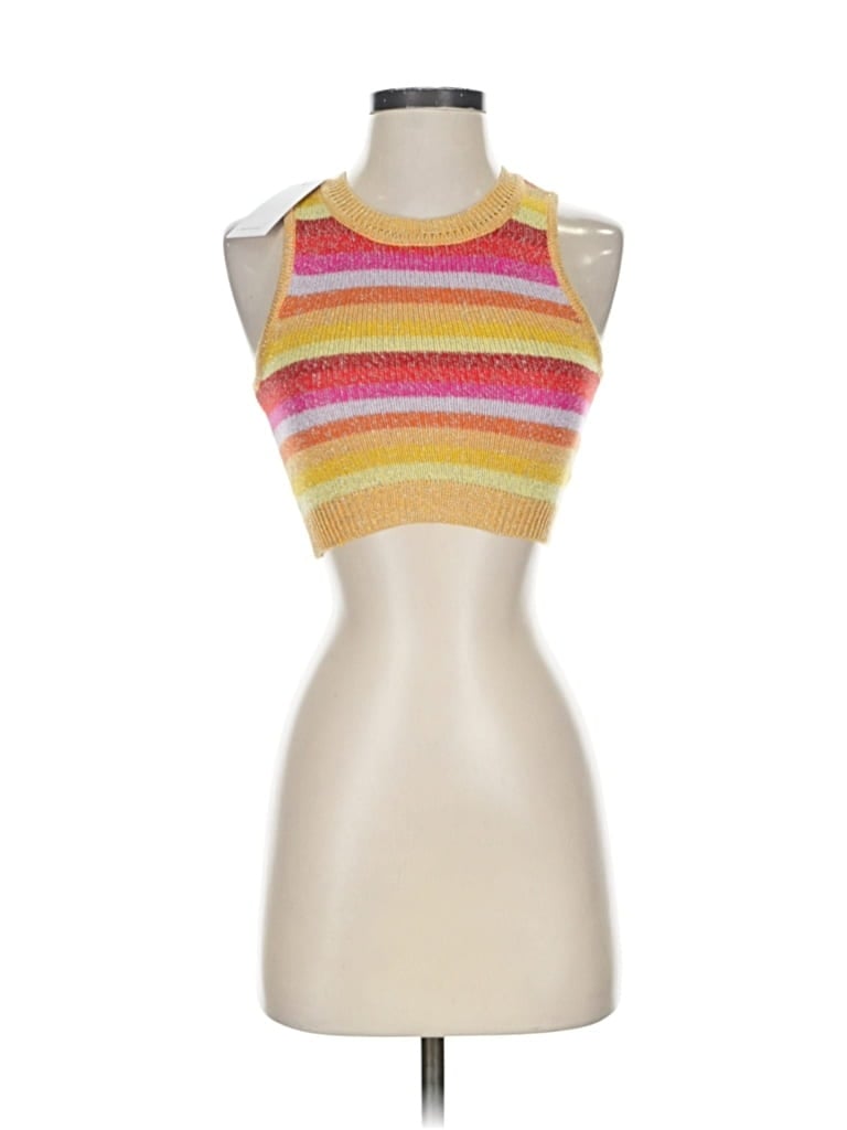 LOVERS & FRIENDS Pre-owned Sweater Vest In Yellow
