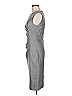 Max Mara Solid Gray Cocktail Dress Size 8 - photo 5