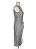 Max Mara Solid Gray Cocktail Dress Size 8 - photo 4