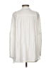 Neiman Marcus 100% Rayon Solid Ivory Long Sleeve Blouse Size S - photo 2