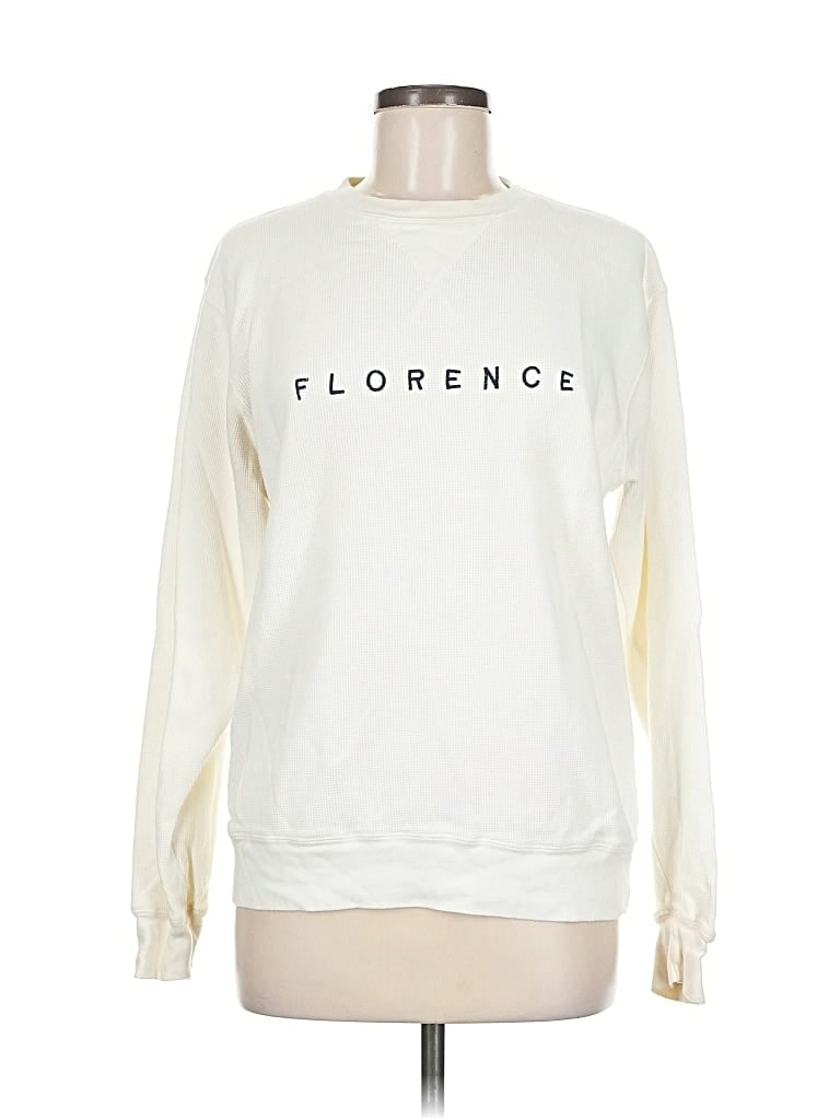 Pre-owned John Galt Sweatshirt In White