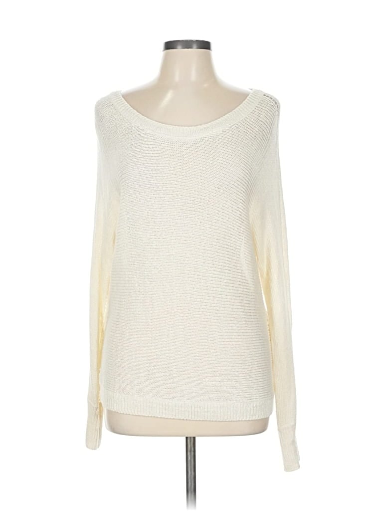 JOIE Pre-owned Pullover Sweater In White