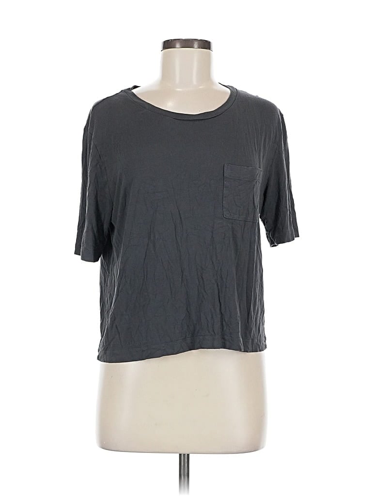 GAP Pre-owned Short Sleeve T-shirt In Gray