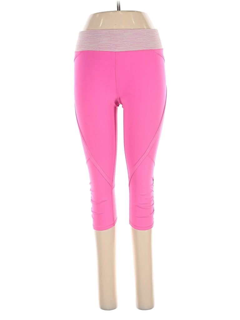 Pre-owned Lululemon Athletica Active Pants In Pink