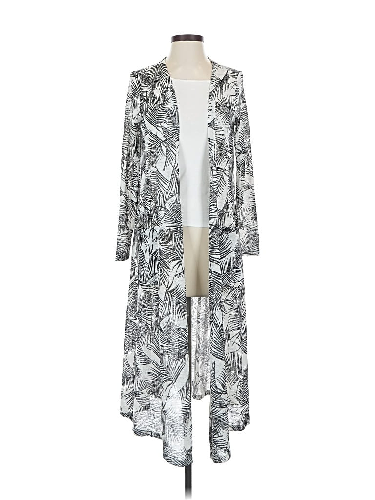 Pre-owned Lularoe Cardigan Sweater In Silver