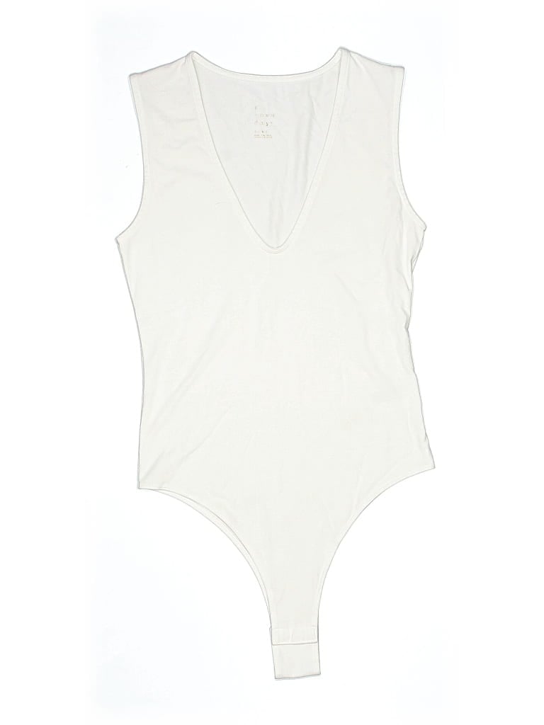 Pre-owned A New Day Bodysuit In White