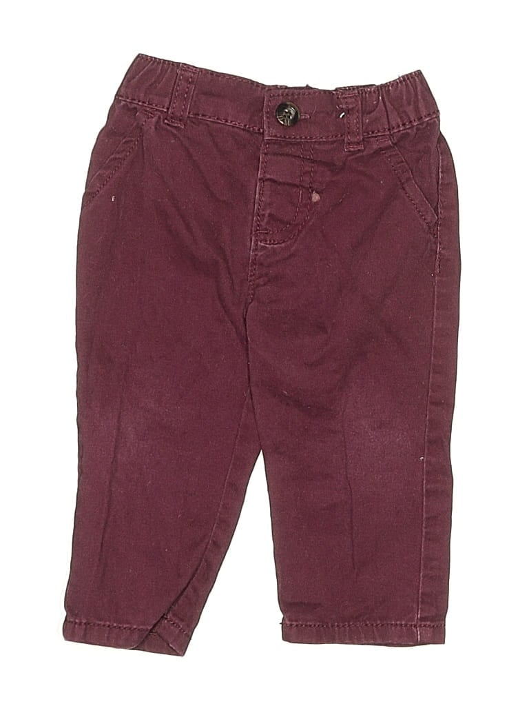 CARTER'S Pre-owned Babies' Casual Pants In Burgundy