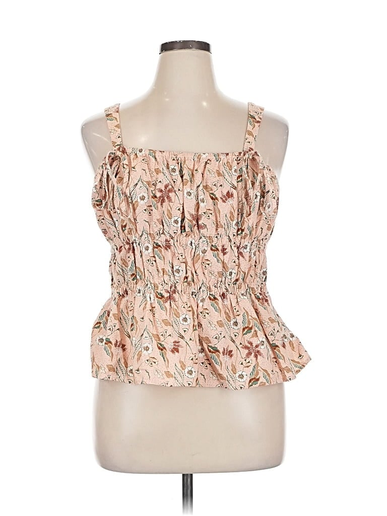 Pre-owned Universal Thread Sleeveless Blouse In Pink