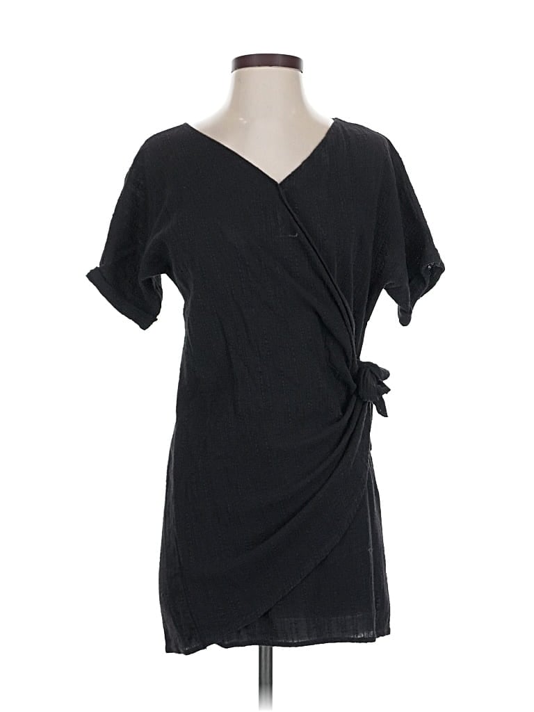 Pre-owned Unbranded Casual Dress In Black