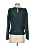 1.State Teal Long Sleeve Blouse Size XS - photo 2
