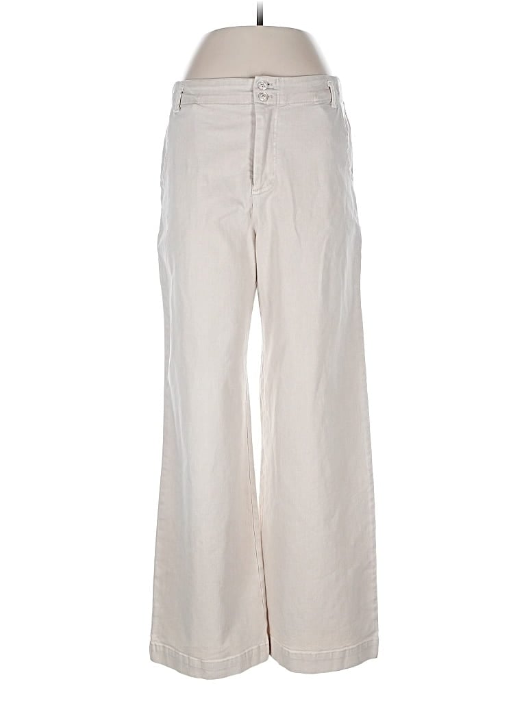 Pre-owned Yfb Casual Pants In White