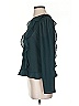 1.State Teal Long Sleeve Blouse Size XS - photo 5